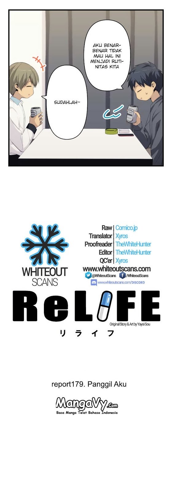 ReLife Chapter 179 Bahasa Indonesia